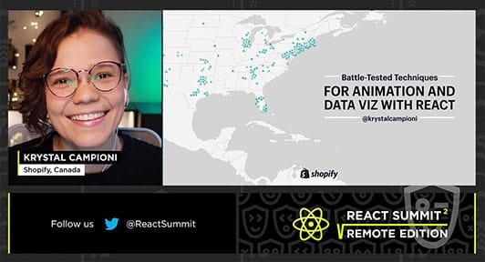 Battle-Tested Techniques for Animation and Data Viz with React at React Summit